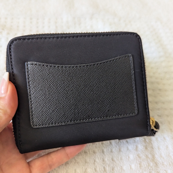 Kate Spade New York Wallet Black Darcy Darci Wilson Road Zip Around Billfold - Picture 10 of 15
